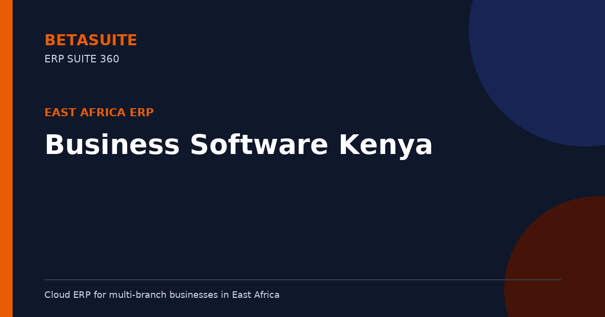Business Software Kenya