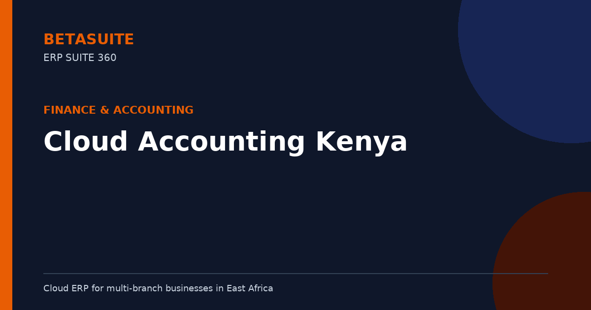 Cloud Accounting Kenya