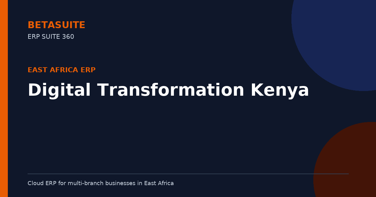 Digital Transformation Kenya