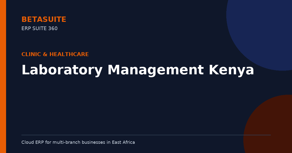 Laboratory Management Kenya