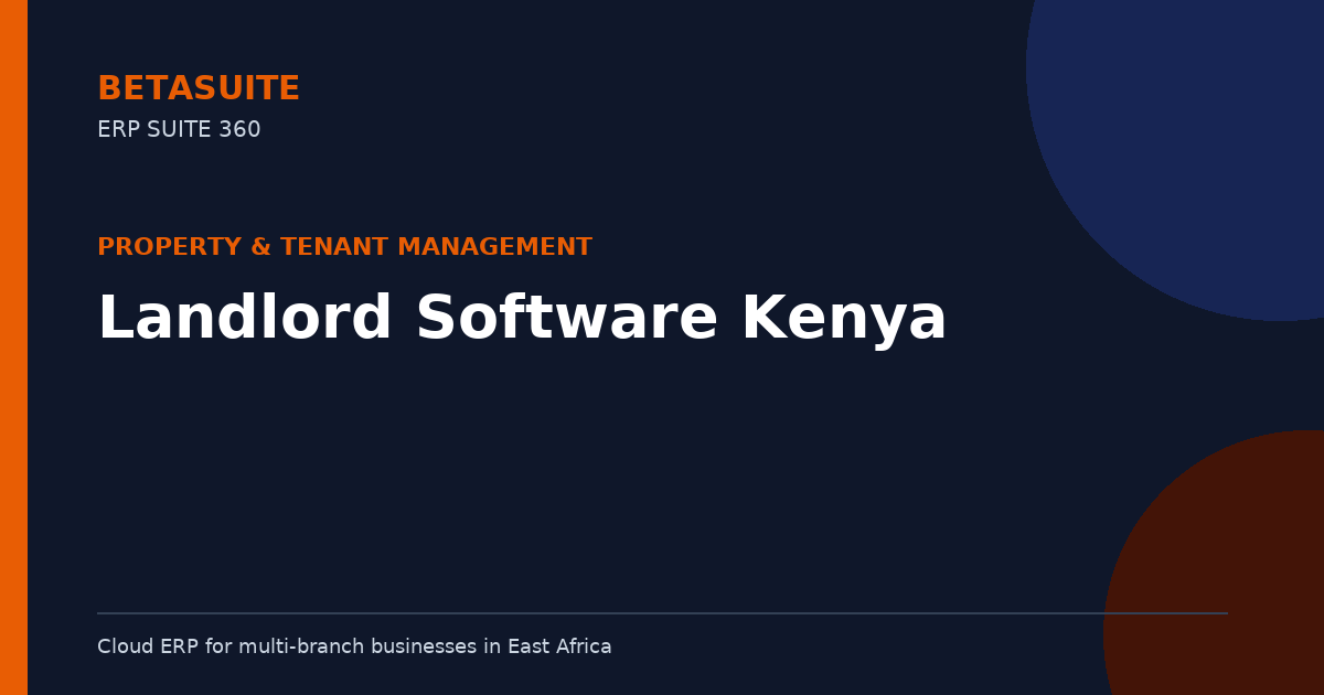 Landlord Software Kenya