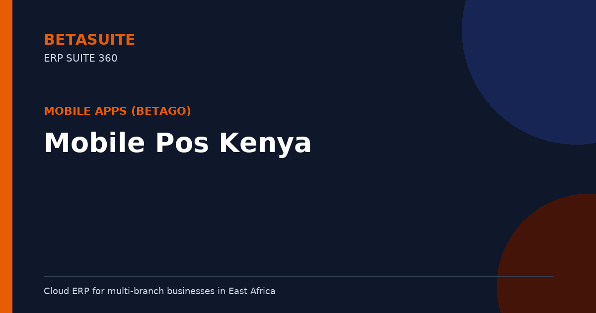 Mobile Pos Kenya